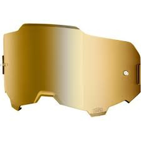 100 PROCENT ARMEGA REPLACEMENT LENS TRUE GOLD MIRROR, SZYBA/SZYBKA/SZYBKA DO GOGLI ARMEGA KOLOR ZŁOTE LUSTRO STARY KOD: 51040-074-02