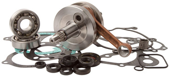 HOT RODS ZESTAW NAPRAWCZY DOŁU SILNIKA HONDA CR 85 R '03-'04, CR 85 RB BIG WHEEL '03-'04 (WAŁ KORBOWY, ŁOŻYSKA, USZCZELNIACZE, USZCZELKI)