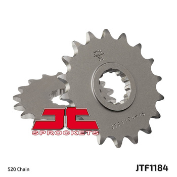 JT ZĘBATKA PRZEDNIA 2328 18 TRIUMPH 865 BONEVILLE AMERICA SCRAMBLER 14-17 (MOD. 520), BONNEVILLE T100 17-18 (232818JT) (ŁAŃC. 520)