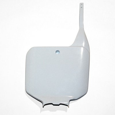 UFO TABLICA NA NUMER STARTOWY HONDA CR 125/250 '95-'99, CR 500 '95-'01 KOLOR BIAŁY