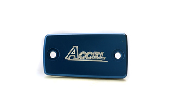 ACCEL POKRYWA POMPY HAMULCOWEJ PRZÓD HUSQVARNA TC125/250, FC250-450 '18, TE150-300, TX125/300, FE250-501, FX350/450 '18-20 (POMPA MAGURA) KOLOR NIEBIESKI - PROMOCJA