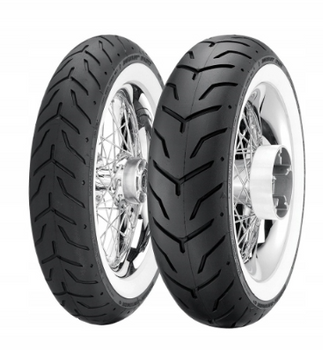 DUNLOP OPONA 180/65B16 D407 T MT 81H TL TYŁ WWW BIAŁY BOK HARLEY DAVIDSON DOT 34/2024