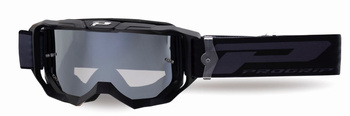 PROGRIP 2024/11 GOGLE PG3300-322 FL VISION KOLOR CZARNY MAT (SZYBA PG3352 SREBRNA LUSTRZANA ANTISCRATCH, NO FOG, ANTI UV)