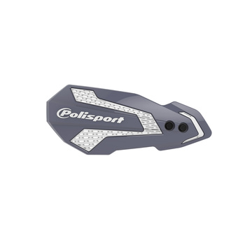 POLISPORT OSŁONY RĄK (LISTKI) MODEL MX FLOW Z UNIWERSALNYM ZESTAWEM MONTAŻOWYM BETA RR 2T/4T '12-'23 KOLOR SZARO BIAŁY