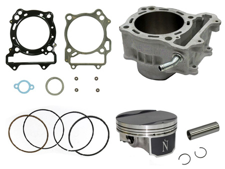 NAMURA 2024/08 CYLINDER KOMPLETNY SUZUKI LTZ 400 '03-'14, DR-Z 400 '00-'24, ARCTIC CAT DVX 400 '04-'08, KAWASAKI KFX 400 / KLX 400 R '03-'05 (STD. = 90MM) (CYLINDER, TŁOK, PIERŚCIENIE, TOP-END)