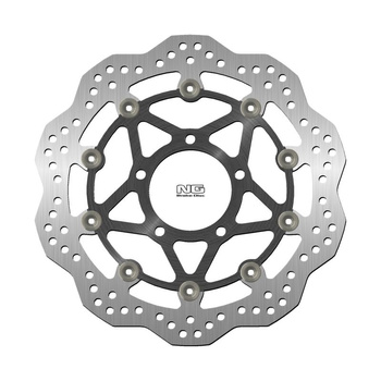 NG TARCZA HAMULCOWA PRZÓD TRIUMPH TIGER 800 /XC/XCA/XCR/XCX/XR '10-'20, TIGER EXPLORER 1200 / XC/XCA/XCX/XR '12-'18 (305X82,5X5MM) (5X10,25MM) WAVE PŁYWAJĄCA (ŚRODEK ALUMINIOWY)