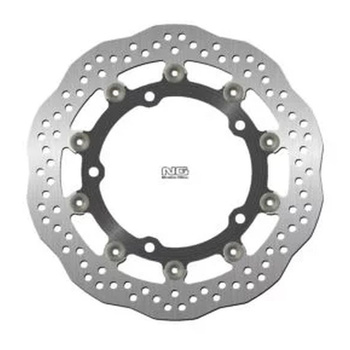 NG TARCZA HAMULCOWA PRZÓD KAWASAKI Z 650 17-22, Z 900 16-20 (300X142,2X5,0MM) (5X10,5MM) PŁYWAJĄCA (ŚRODEK ALUMINIOWY) - ZASTĘPUJE NG1623