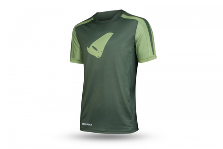 UFO KOSZULKA ROWEROWA MTB / E-BIKE TERRAIN SV1 JERSEY MADE IN ITALY (KRÓTKI RĘKAW) KOLOR ZIELONY ROZMIAR L - KOLEKCJA 2024