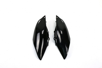 UFO BOCZKI TYLNE HONDA CRF 250R '14-17, CRF 450R '13-16, KOLOR CZARNY