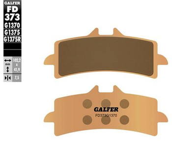 GALFER KLOCKI HAMULCOWE KH447 WYPRZEDAŻ