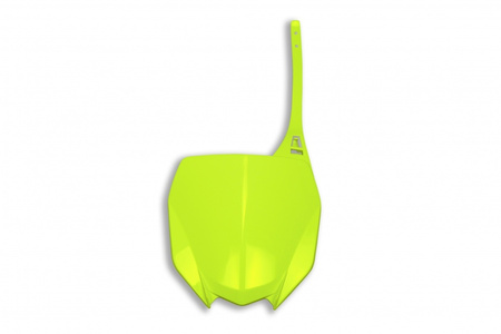 UFO TABLICA NA NUMER STARTOWY YAMAHA YZ 125/250 '22-'23 YZF 250 '19-'23, YZF 450 '18-'22 KOLOR ŻÓŁTY FLUO