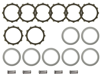 PSYCHIC TARCZE, PRZEKŁADKI I SPRĘŻYNY SPRZĘGŁOWE (KOMPLET) KAWASAKI KXF 450 '12-'21, KX 450F '12-'18
