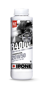 IPONE R4000 RS 20W50 OLEJ SILNIKOWY SEMISYNTETYK 1L (ESTER, MA2) (AKC) (15)
