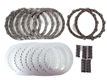 PSYCHIC 2024/05 TARCZE, PRZEKŁADKI I SPRĘŻYNY SPRZĘGŁOWE (KOMPLET) SUZUKI RM 125 '93-'98 (DRC76S)