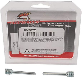 ALL BALLS TRZPIENIE (WIESZAKI) KLOCKÓW HAMULCOWYCH PRZÓD HONDA CB 1100, CBR 600F, CBR 600RR, CBR 900RR, VFR 1200, KAWASAKI Z 1000, ZX-6R