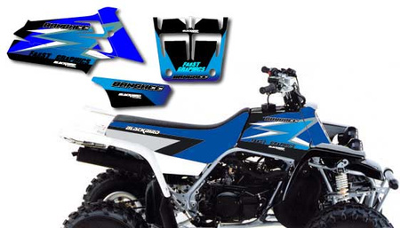 BLACKBIRD WYPRZEDAŻ KOMPLET NAKLEJEK (OKLEIN) YAMAHA BANSHEE