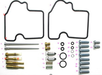 BEARING WORX ZESTAW NAPRAWCZY GAŹNIKA KAWASAKI KVF 700 PRAIRIE '04-'06 (26-1385)