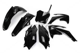 UFO KOMPLET PLASTIKÓW HONDA CRF 250R '11-'13, CRF 450R '11-'12 KOLOR CZARNY (HO115E001)