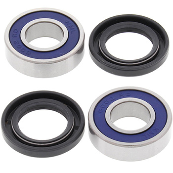 ALL BALLS ŁOŻYSKA KOŁA PRZEDNIEGO Z USZCZELNIACZAMI HONDA NSR125R 93-01, HYOSUNG TE50 , TE90 , SUZUKI LT-50 84-87
