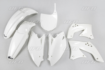 UFO KOMPLET PLASTIKÓW KAWASAKI KXF 450 '09 KOLOR BIAŁY KX (KA213E047)