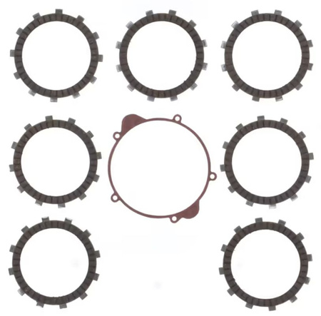 ATHENA TARCZE SPRZĘGŁOWE Z USZCZELKĄ POKRYWY SPRZĘGŁA HUSQVARNA TC 85 '14-'17, KTM SX 105 '04-'11, SX 85 '03-'17, XC 105 '08-'10, XC 85 '07-'09