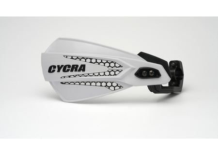 CYCRA PROMOCJA OSŁONY RĄK (LISTKI) Z MOCOWANIEM (22MM/28,6MM) MODEL MX RACE KOLOR BIAŁY