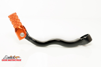 ACCEL DŹWIGNIA ZMIANY BIEGÓW KTM SXF250 '06-'12, EXCF250 '07-'08, EXC250/300 '05-'16, SX250 '05-'16, HUSABERG, HUSQVARNA ALUM., KOL.CZARNY, KOŃC. POM