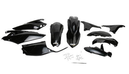 UFO KOMPLET PLASTIKÓW YAMAHA YZF 450 '10 KOLOR CZARNY (YA309E001)