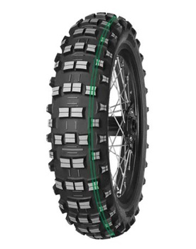 MITAS OPONA 140/80-18 TERRA FORCE-EF PRO SUPER SOFT 70M TT TYŁ (PODWÓJNY ZIELONY PASEK) DOT 50/2024 (460101) (ZAMIENNIK:70000252)