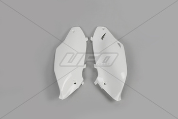 UFO BOCZKI TYLNE KAWASAKI KXF 250 '13-'16, KXF 450 '12-'15 KOLOR BIAŁY