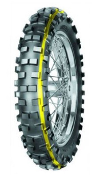 MITAS OPONA 120/80-19 EF-05 63R TT SUPER (ŻÓŁTY PASEK) TYŁ DOT 35-36/2022 (26522) (oferta specjalna) WYCOFANE (ZAMIENNIK:)