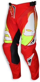 UFO SPODNIE SEQUENCE MADE IN ITALY KOLOR CZERWONY/BIAŁY/ZIELONY ROZMIAR S / EU48 / US30 - WYCOFANE Z OFERTY - WYPRZEDAŻ