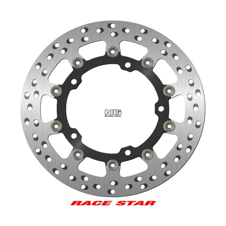 NG TARCZA HAMULCOWA PRZÓD RACE STAR PREMIUM KAWASAKI NINJA 400 '18-'22, ZX-25R 250 '21-'22 (310X141,8X5,5MM) (5X10,25MM) (ŚRODEK ALUMINIOWY, POLEPSZONE CHŁODZENIE)