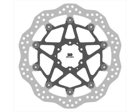 NG TARCZA HAMULCOWA PRZÓD HONDA XL 750 TRANSALP '23, (310X62X4,5MM) (6X6,25MM) WAVE (ŚRODEK ALUMINIOWY)