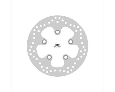 NG TARCZA HAMULCOWA TYŁ DAELIM DAYSTAR 125 '17-'23 (220X80X4MM) (5X10,25MM)