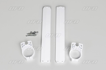 UFO OSŁONY TELESKOPÓW ( AMORTYZATORÓW ) PRZEDNICH YAMAHA YZ 125/250/360 '89 KOLOR BIAŁY