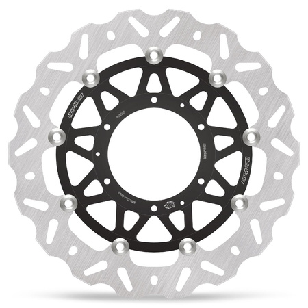 MOTO-MASTER TARCZA HAMULCOWA PŁYWAJĄCA PRZÓD NITRO ROAD (ALUMINIOWY ŚRODEK) HONDA CB 900 '02-06, CBR 600 F (BEZ ABS) '01-'07, CBR 600 F SPORT '01-07 (296X94X5)