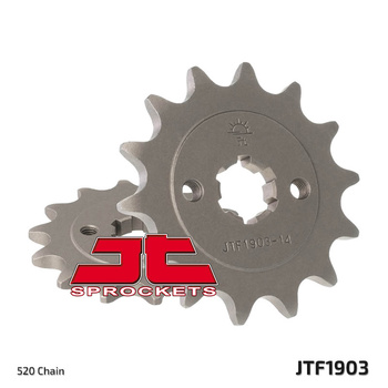 JT ZĘBATKA PRZEDNIA 2247 13 KTM 125 DUKE '11-'16, KTM 200 DUKE '12-'16 (224713JT) (ŁAŃC. 520)