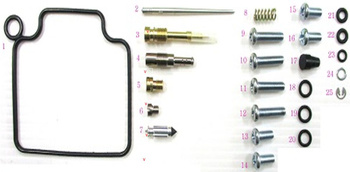 BEARING WORX ZESTAW NAPRAWCZY GAŹNIKA HONDA TRX 350 '00-'03 (26-1210)