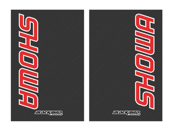 BLACKBIRD KOMPLET NAKLEJEK (OKLEIN) NA TELESKOPY SHOWA-CARBON (2 SZT.)