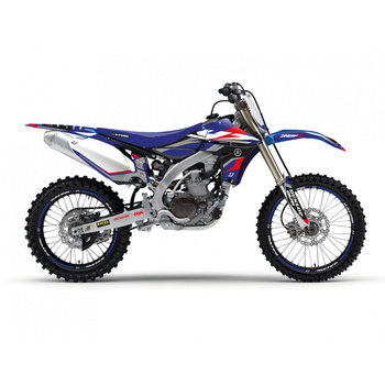 BLACKBIRD KOMPLET NAKLEJEK (OKLEIN) YAMAHA YZ 450F '10-'13 DREAM 5 KOLOR NIEBIESKI CZARNY
