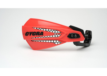 CYCRA PROMOCJA OSŁONY RĄK (LISTKI) Z MOCOWANIEM (22MM/28,6MM) MODEL MX RACE KOLOR CZERWONY (HONDA)