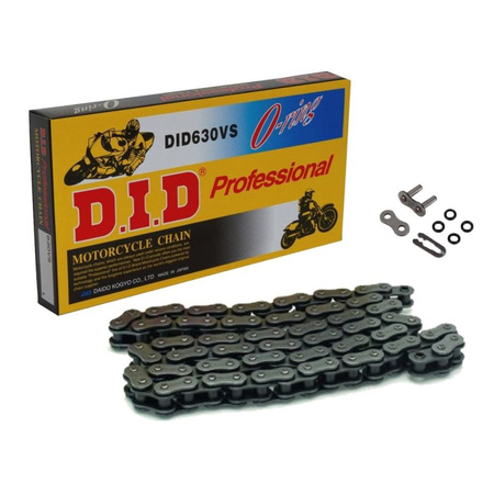 DID 630V-100 ŁAŃCUCH NAPĘDOWY (100 OGNIW) O-RING