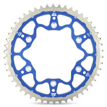 MOTO-MASTER ZĘBATKA TYLNA DUAL RING (STALOWO-ALUMINIOWA) 270 48 (27048) KOLOR NIEBIESKI YAMAHA YZ/YZF '99-'18 WRF '01-'18 (JTR251.48) (ŁAŃC. 520)