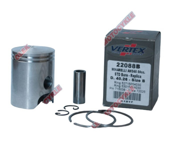 VERTEX TŁOK MINARELLI AM6, APRILIA, YAMAHA (40,26MM) REPLICA NICASIL (28,00/2,00/12,00) (PIERŚCIENIE 53015004030 X 1, 52715004030 X 1)