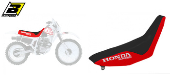 BLACKBIRD POKROWIEC / POSZYCIE NA SIEDZENIE HONDA XR 250/350 '88-'95, KOLOR CZERWONY+CZARNY, NAPIS HONDA