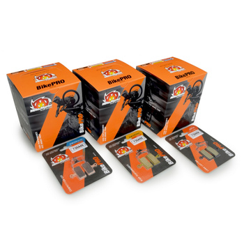 MOTO-MASTER WYPRZEDAŻ BIKE PRO KLOCKI HAMULCOWE ROWEROWE SINTER METALICZNE PASUJE DO SHIMANO XTR BR-M9000, BR-M9020, BR-M987, BR-M988, BR-M985, XT BR-M8000, BR-M785, SLX BR-M7000, BR-M675, BR-M666, DEORE BR-M615