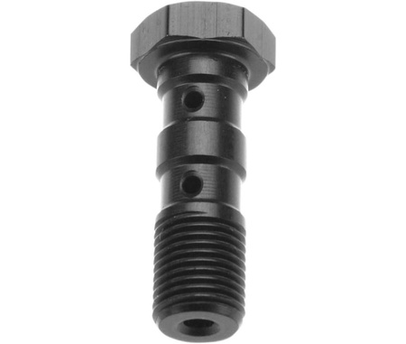 TRW ZF ŚRUBA HYDRAULICZNA DO PRZEWODÓW HAMULCOWYCH M10X1,00 PODWÓJNA BREMBO KOLOR CZARNY