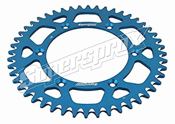 SUPERSPROX ZĘBATKA TYLNA ALUMINIOWA 7075-T6 (ERGAL) 899 51 KTM SX/EXC (JTR897.51) KOLOR NIEBIESKI