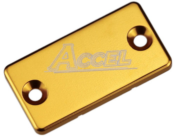 ACCEL POKRYWA POMPY HAMULCOWEJ PRZÓD YAMAHA/SUZUKI/KAWASAKI KOLOR ZŁOTY